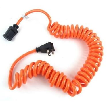 Prime AD010610 10 16/3 SJT Orange Coiled Power Tool Cord for sale online